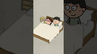 Moments with your partner in bed  Cartoon Aploko love [upl. by Pinkham54]