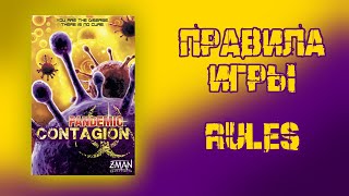 Настольная игра Pandemic Contagion Правила игры [upl. by Wachter]