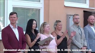 Ukončenie školského roka 20232024 [upl. by Nessie]