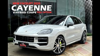 พร้อมส่งมอบ New Facelift Porsche Cayenne eHybrid Coupe 2024 แต่งคาร์บอน รอบคัน [upl. by Nylekoorb807]