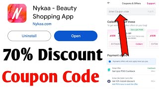 nykaa coupon code  Nykaa new coupon code  nykaa coupons [upl. by Enileqcaj684]