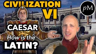 Caesars Latin Civilization VI How is his pronunciation [upl. by Bren]