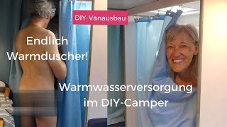 WARMWASSERVersorgung Elgena Boiler anschließen im Van  Dusche Teil 2 [upl. by Freddie]