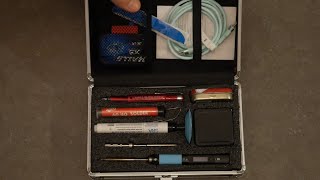 Pinecil USB Soldering Iron Case with kaizen foam [upl. by Wohlert]