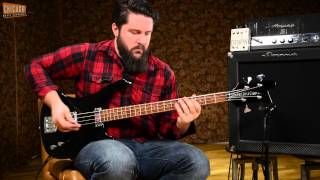 Rickenbacker 4004L quotLaredoquot Bass in Jetglo Finish  CME Gear Demo  Marc Najjar [upl. by Enileve921]