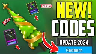 New CODES⚠️ WORKING MM2 CODES IN 2024  ROBLOX MURDER MYSTERY CODES 2024 [upl. by Anoy]