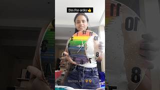 अपने घर में lagaye एक अनोखी घड़ी DM for order 7703846380 resin shorts minivlog [upl. by Neemsay]