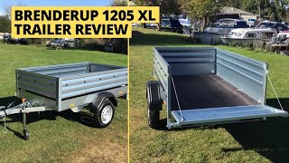 Brenderup 1205 XL Trailer FULL REVIEW [upl. by Anilehs]