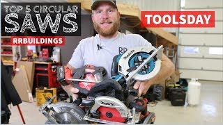 Top 5 Cordless Circular Saws Toolsday [upl. by Emersen]