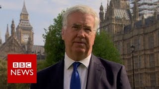 Does Michael Fallon trust Sadiq Khan BBC News [upl. by Sari]