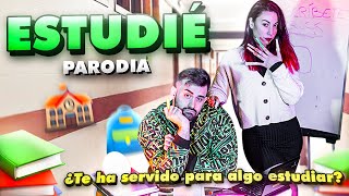 ESTUDIÉ PARODIA  La noche de anoche  Bad Bunny x Rosalía [upl. by Millwater487]