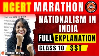 NCERT MARATHON  Nationalism in India Class 10  CBSE 2024 10th Social Studies SST History Ch2 [upl. by Artima738]