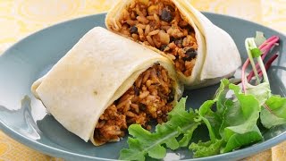 How To Make a Mexican Burrito [upl. by Annairoc]