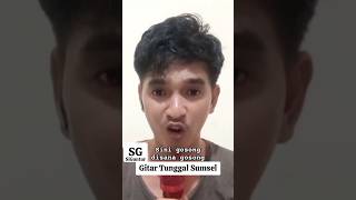 Gitar tunggal sumsel 😁 lagulucu videolucu siguntur funny lucu [upl. by Sung]