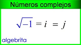 La unidad imaginaria usada en los números complejos 321 [upl. by Ettari278]