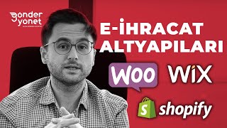 EİHRACAT ALTYAPILARI SHOPIFY VE DİĞERLERİ NEDEN SHOPIFY TERCİH EDİLİYOR [upl. by Nilekcaj737]