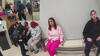 4 Girls Arrested for Stealing from ShopRite in Hoboken NJ [upl. by Eisaj]