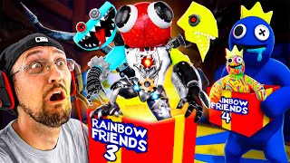 Rainbow Friends Chapter 3 amp 4 comes EARLY Blue Surprises FGTeeV in Roblox [upl. by Trella]