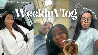 WEEKLY VLOG⎜Nouveau depart 🥹 RÉALITÉS DU MARIAGE Dramas  création de contenu [upl. by Gnaoh556]