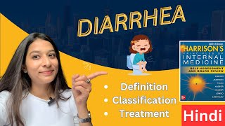 Diarrhea in Hindi  Etiology  Acute vs Chronic  Classification  Treatment handwrittennotes [upl. by Rafter]