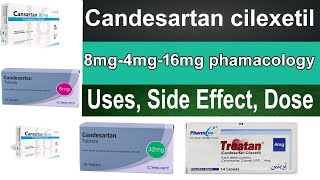 Candesartan cilexetil 8 mg 4mg 16mg 32mg in hindi  Advant tablet uses  side effect dosage uses [upl. by Glory633]