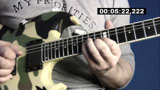 Unforgiven III Guitar Solo [upl. by Rand]