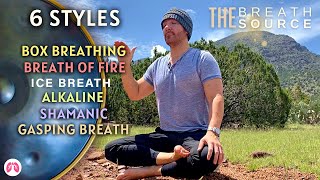 BREATH BUFFET Guided Alkaline DMT Breathing  Dan Vadanais [upl. by Nojid]