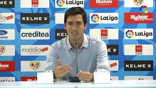 Rueda de prensa de Andoni Iraola tras el Rayo Vallecano vs CD Mirandés 22 [upl. by Othelia]