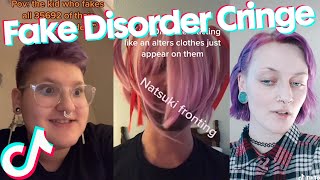 Fake Disorder Cringe  TikTok Compilation 74 [upl. by Suoicerpal]