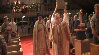 1  Midnight Mass at St Martins Episcopal Church Pompano Beach FL  Fanfare amp Procession [upl. by Opiuuk]