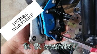 DIYMio i 125 Caliper Cleaning [upl. by Mudenihc862]