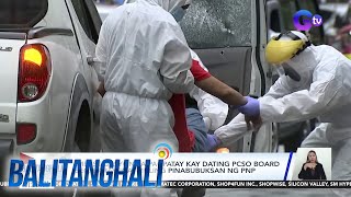 Imbestigasyon sa pagpatay kay dating PCSO Board Sec Barayuga muling pinabubuksan  Balitanghali [upl. by Adroj]