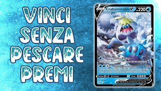 IL RITORNO DEI MAZZI MILL Con Crabominable si vince senza pescare Carte Premio  Pokemon TCG Deck [upl. by Keyser]