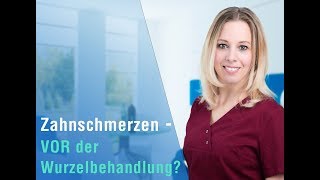 ➜ZahnschmerzenVOR der Wurzelbehandlung [upl. by Ahsienyt]