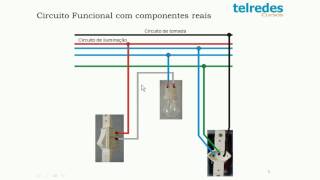 Esquema Elétrico Funcional Multifilar e Unifilar [upl. by Lydia]