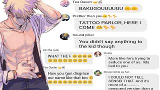 Under the influence Mha lyrics prank ft BakuDeku [upl. by Oicnanev]