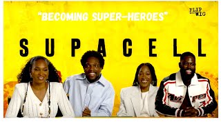 SUPACELL BEHIND THE SCENES WITH THE CAST AND RAPMAN THE DEEPER SIDE OF NETFLIX SHOW [upl. by Reece486]