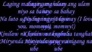 cooking ng ina mo parokya ni edgar lyrics [upl. by Jadda964]