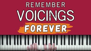 How To Remember Chords amp Voicings Forever [upl. by Grace470]