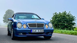 Mercedes CLK Cabrio W208 von unten clk w208 a208 mercedes mercedesbenz mozartcarclassics [upl. by Nefen]