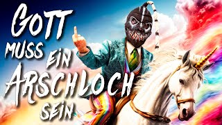 HÄMATOM  Gott muss ein Arschloch sein Official LyricVideo [upl. by Selij]