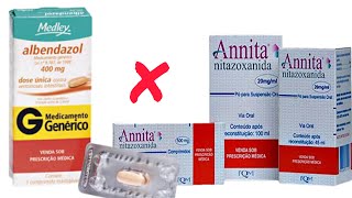 Albendazol ou annita Qual o melhor [upl. by Aihsyn]