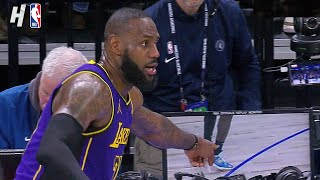 Lebron James in DISBELIEF with Refs Call late in the Game 😮 [upl. by Cida]