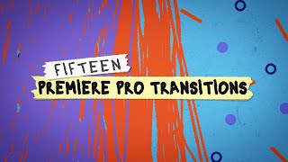 15 FREE Premiere Pro Textured Transitions  Free for Adobe Premiere Pro [upl. by Banwell]