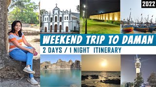 Weekend Trip to DAMAN  2Days1Night Itinerary  Best places to visit in Daman [upl. by Atalanti]