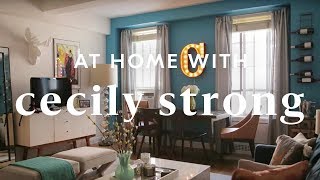 Cecily Strong Turns NYC Apartment Into Her Dream Space [upl. by Nehtanhoj]