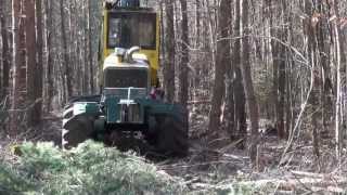 Clip 36 Vollernter HSM Harvester im Dahner Felsenland Germany [upl. by Birecree105]