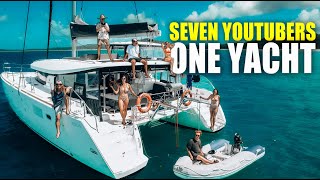 Ultimate Whitsunday Adventure 7 YouTubers Take on a LUXURY CATAMARAN  PART 1  Sailing Sunday [upl. by Cox253]