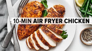 AIR FRYER CHICKEN BREASTS that are super tender flavorful amp juicy [upl. by Wing126]