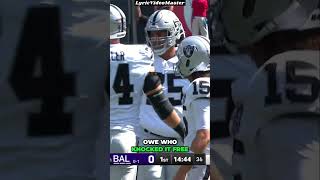 RAIDERS vs RAVENS Epic First Drive Breakdown [upl. by Gerhardine]